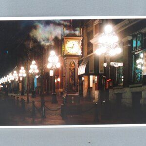 Vintage Postcard - Gastown Vancouver Canada - Dominion Films